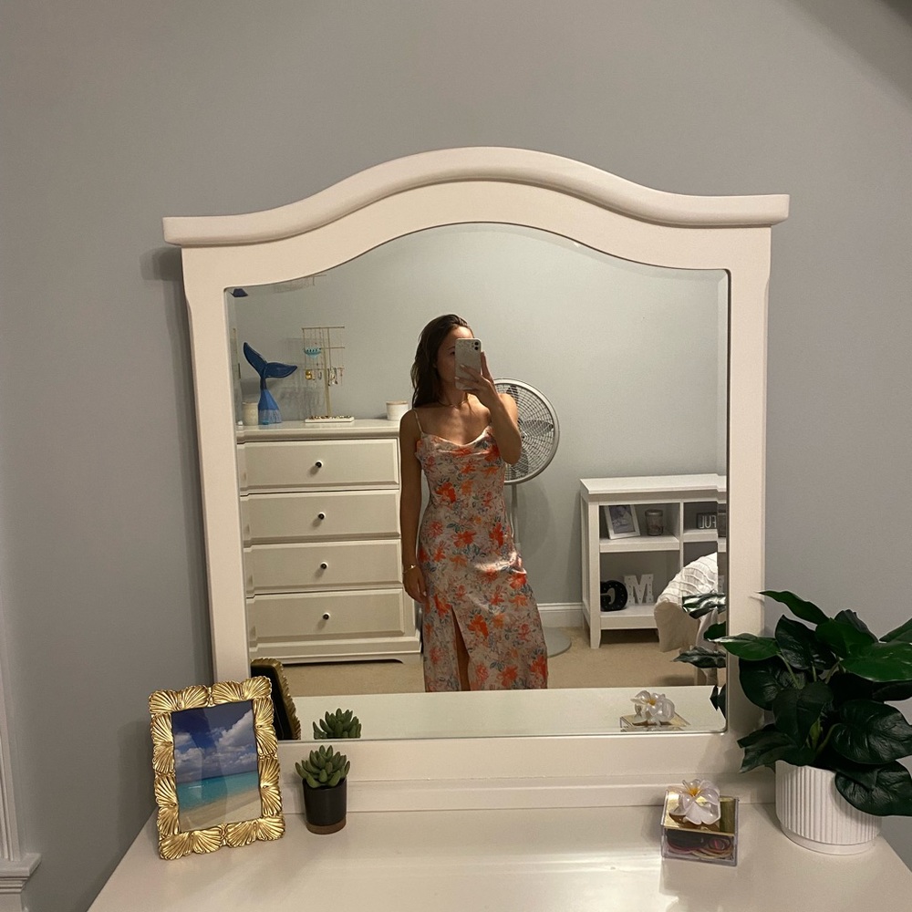 Silk maxi dress